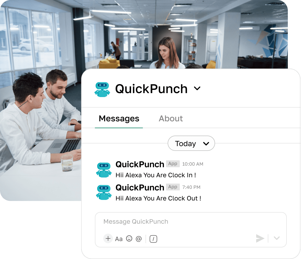 Attendance Tracking on Slack with QuickPunch
